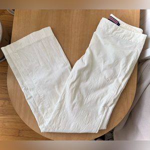 Vineyard Vines White Cream Corduroy Pants Size 8
